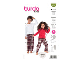 Schnittmuster burda kids - Kombination 9250